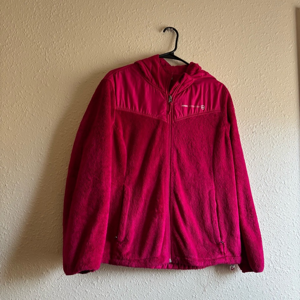 Free Country Plush Fleece Hooded Jacket